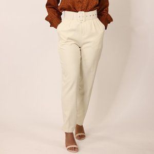 Belted Dress Trouser Pant